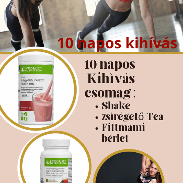 10 Napos SPIRITNESS Fitmaraton Kihívás – Mozgás + Táplálkozás = Átváltozás!