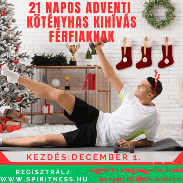 ADVENTI 21 NAPOS FÉRFI KIHÍVÁS - 2025. december