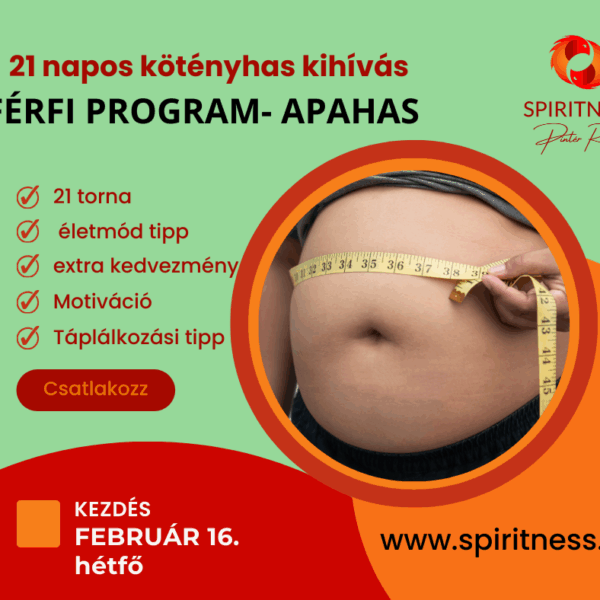 21 napos „APAHAS” kihívás - 2026. február
