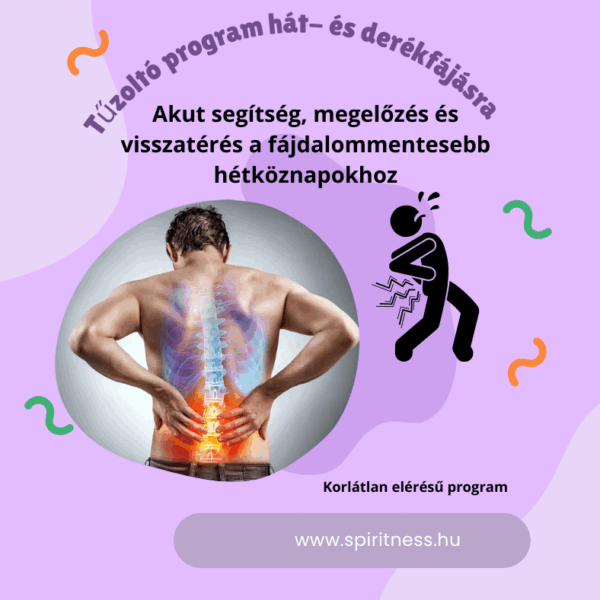 Tűzoltó program derékfájásra