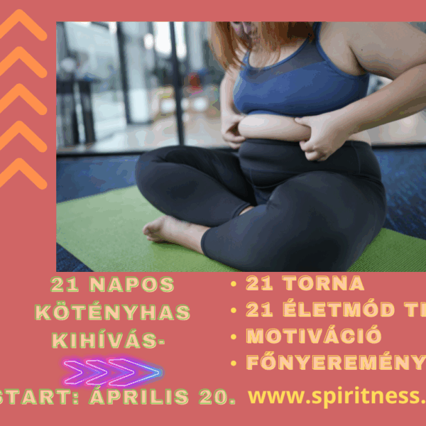 21 napos KÖTÉNYHAS KIHÍVÁS április💥- nőknek
