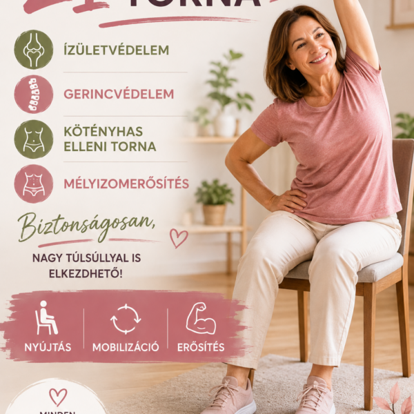 21 Székes torna - kímélő mozgás, hatékony mélyizomerősítés